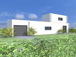 Construction d'une maison unifamiliale en CLT à VILLERS-LE-BOUILLET.