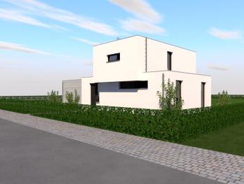 Construction d'une maison unifamiliale en CLT à VILLERS-LE-BOUILLET.