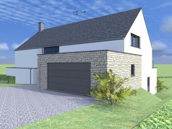 Construction d'une maison unifamiliale à NINANE.